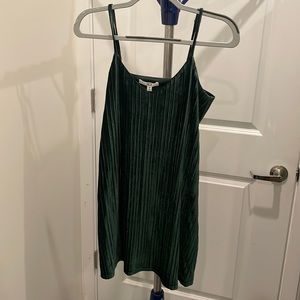 JACK by BBDAKOTA Green Velvet Dress